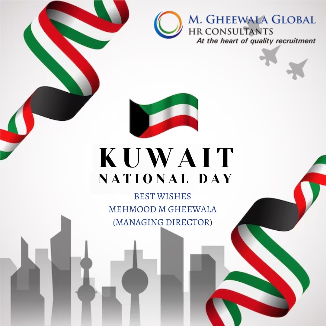 mgheewala_hrc's tweet photo. On this proud occasion of Kuwait's National Day, let us remember and honor the rich history, culture, and heritage of this great nation
#KuwaitNationalDay #UnwaveringSpirit #UnityInDiversity #CelebratingProgress #BuildingTheFuture https://t.co/9GIlcTQJdx