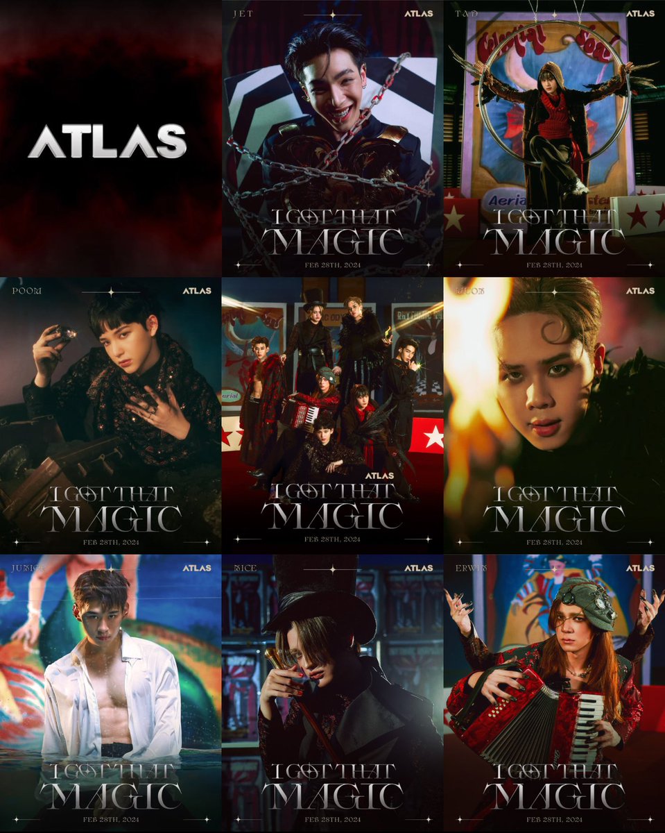 muonmumu's tweet image. มึงเอ้ยมาสนับสนุนงาน T-POP กันเหอะ แอทลาสหยิบจับคอนเซ็ปท์ Freak show มาใช้ในคัมแบคนี้อ่ะ งานคนไทยไม่แพ้ชาติใดจริงๆอยากชมทุกส่วนที่เกี่ยวข้องในผลงานชิ้นนี้เลย