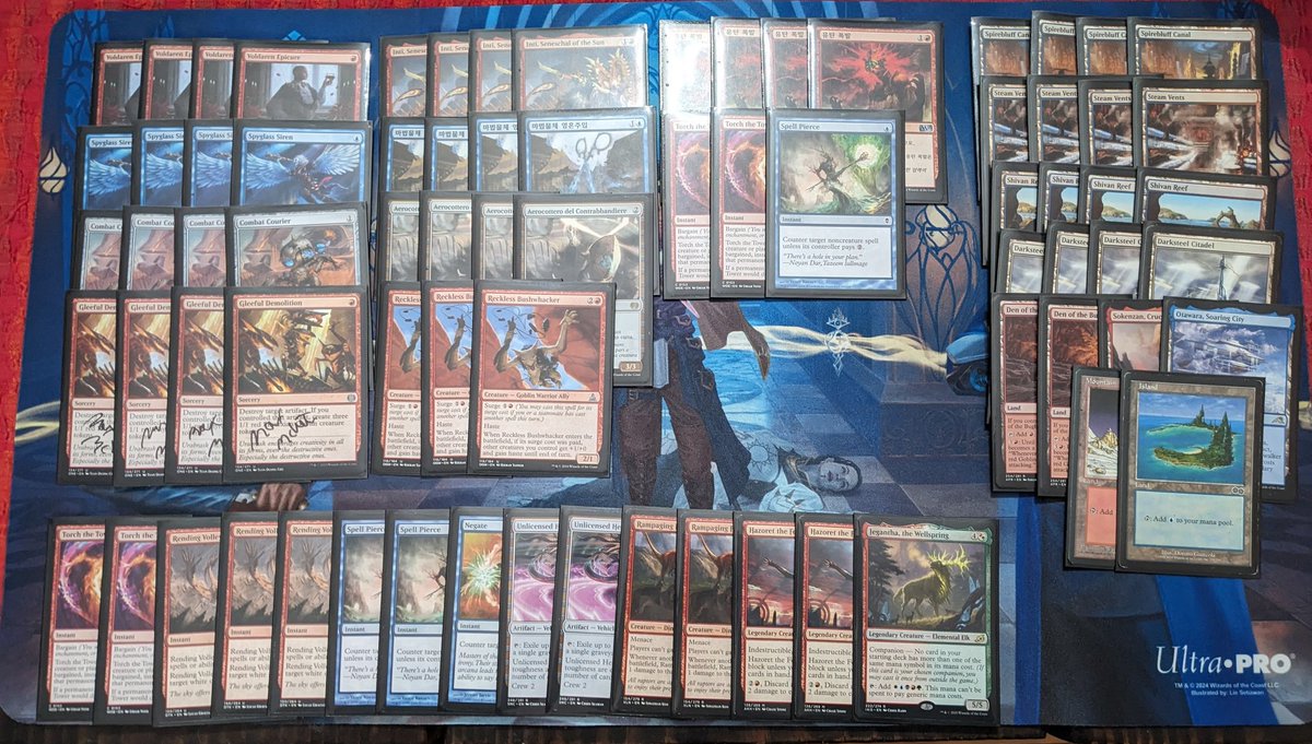 Finished 11-5 at #PTKarlov

Played Izzet Ensoul netdecked from @_maxxattack 12 hours before the registration deadline

Special thanks to Sewer Rats 🐀🐀🐀