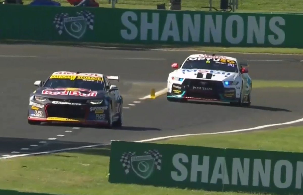 TomcatNASCAR_2's tweet photo. That's just heartbreak for Mostert. #Bathurst500🟢 | #RepcoSC https://t.co/N2E1y9yOJq