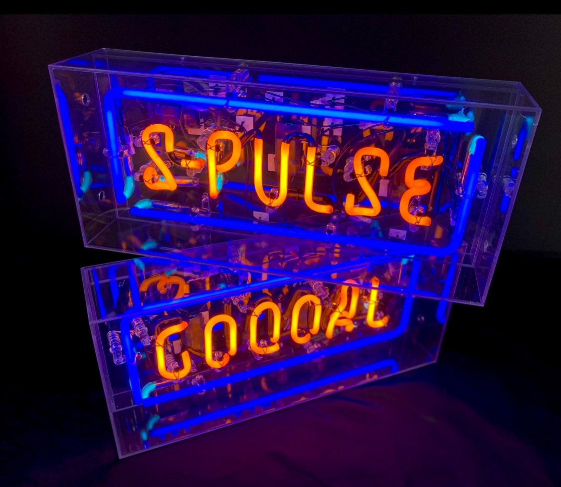 清水エスパルス　ネオン看板 清水エスパルスネオン看板