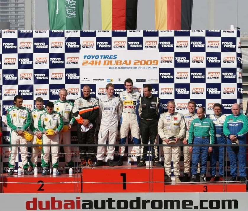 🥇 2nd Victory

• 4th Edition | Toyo Tires 24H Dubai 2009

~ Car: #911GT3Cup [997] #4️⃣2️⃣
~ Class: A6
~ Team: Land Motorsport 🇩🇪
~ Drivers:
Carsten Tilke 🇩🇪
Gabriël Abergel 🇫🇷
Niclas Kentenich 🇩🇪
Andrzej Dzikevic 🇱🇹
~ Qualifying: 8th Overall
~ Laps Completed:5️⃣7️⃣3️⃣