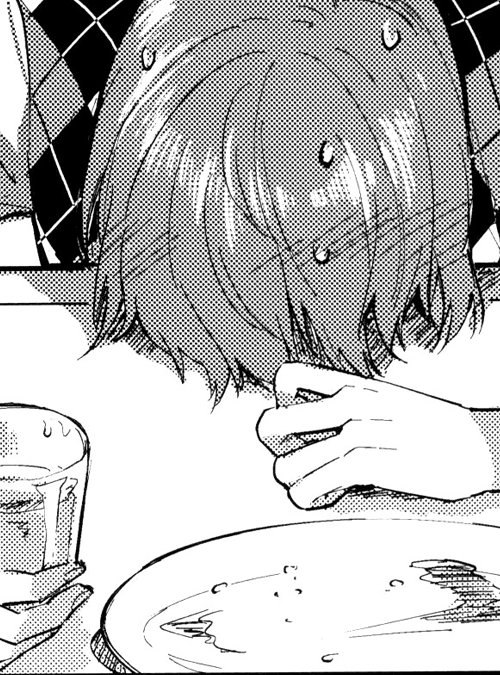 LivingScandal's tweet image. "Why... Why am I burdened with this immense sexiness..?"