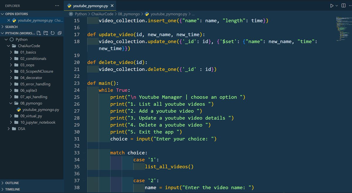 orcatwt's tweet image. Hello Tweeps! 🐦 Excited to share that I&apos;ve completed the Python Series, #ChaiAurPython by Hitesh Choudhary Sir. @Hiteshdotcom Highly recommend this course to newcomers eager to learn Python in Hindi.  Thank You Sir❤️