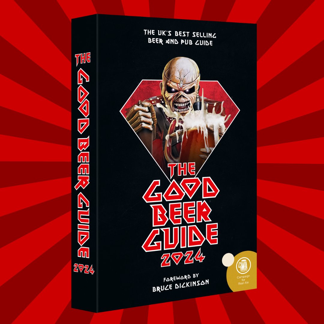 🍺 CAMRA’s Good Beer Guide is still available to order!

📖 The book is the ultimate guide to pubs, bars and clubs across the UK, highlighting places to enjoy a great pint of beer.

📚 Order your copy now: ow.ly/EjL150QH6cm
