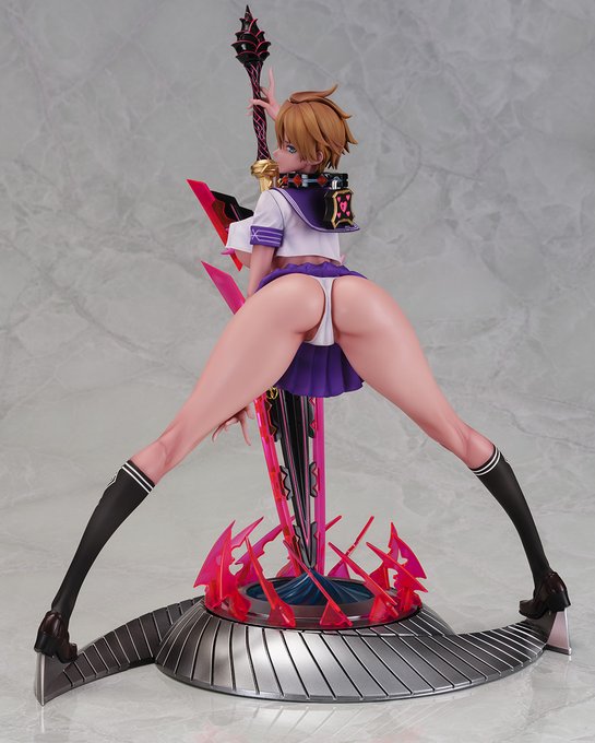 ダイキ工業様から「飛鳥瑠衣制服」のフィギュアが絶賛予約受付中です、原型はLESLyzerosix様、アスリートの様なbodyで大開脚のポージングが挑戦的で美しくおススメのフィギュアとなっております!色々パーツ差し替えの遊びも有り、よろしかったら是非!https://t.co/kQJWP2rAG8 