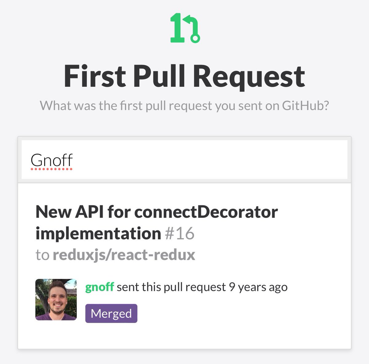 I was late to the game