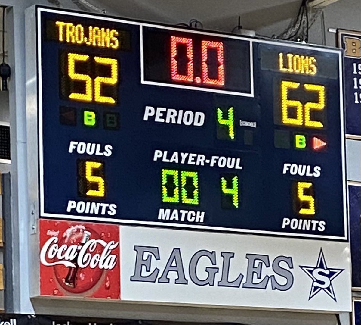Final: 🦁🏀 LCA - 62 Tattnall Square - 52 Down four at half but used a big 3rd quarter to propel us to TEAM win number 20 on the year and advance to the GIAA Class AAAA Final Four! At GCSU on Thursday at 4:30pm. Come out and support! #HumbleAndHungry
