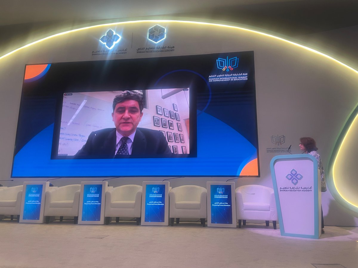 YUNUSERYAMAN's tweet photo. From the opening ceremony of the Sharjah International Summit on Improvement in Education. https://t.co/cu5x0NimBA