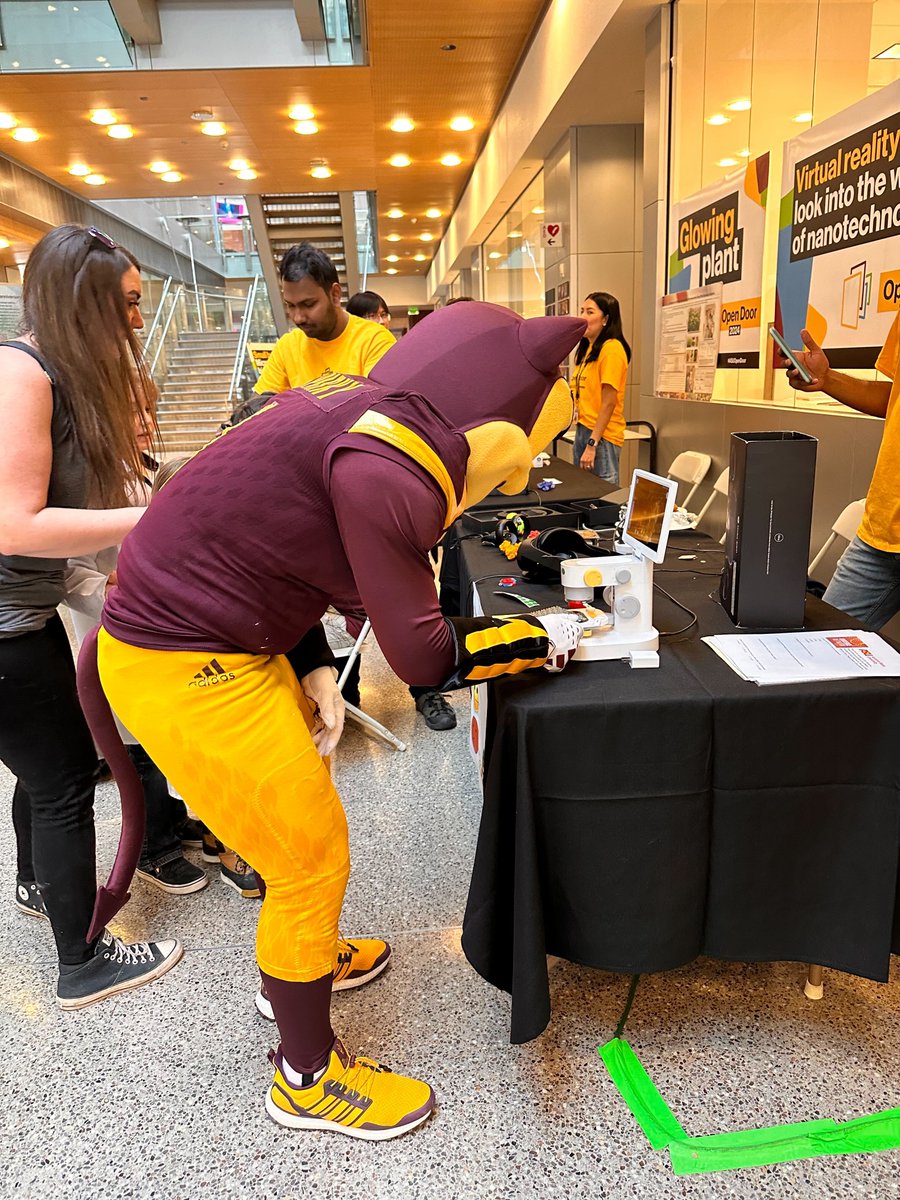 BPS Arizona Student Chapter (@bps_az) on Twitter photo Amazing day <a href="/ASU/">Arizona State University</a>opendoor today
We welcomed several kids and youngsters including <a href="/AZSparky911/">ASUSparky#1 • •</a> at our booth "Virtual Reality: look into the world of nanotechnology"
Here are some snippets
<a href="/ASUBiodesign/">Biodesign Institute at Arizona State University</a>
<a href="/ASU_SMS/">ASU School of Molecular Sciences</a>
<a href="/ASUPhysics/">asuphysics</a>
@ASU Amazing day <a href="/ASU/">Arizona State University</a>opendoor today
We welcomed several kids and youngsters including <a href="/AZSparky911/">ASUSparky#1 • •</a> at our booth "Virtual Reality: look into the world of nanotechnology"
Here are some snippets
<a href="/ASUBiodesign/">Biodesign Institute at Arizona State University</a>
<a href="/ASU_SMS/">ASU School of Molecular Sciences</a>
<a href="/ASUPhysics/">asuphysics</a>
@ASU