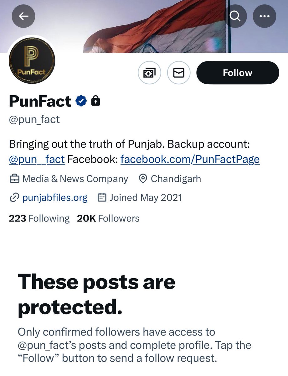 This anti-Sikh account has protected its tweets to hide its wrongdoings.

This account mocked and vilified the entire Ravidasia community over a minor accident during the Shobha Yatra on the eve of Ravidas Jayanti in Phagwara.

A case must be filed under the SC/ST Act against