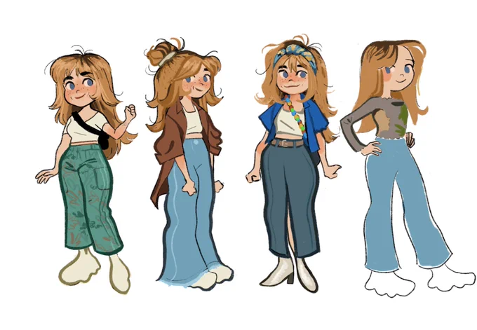 more outfits  