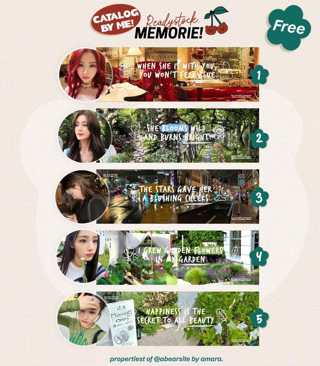 aBearSite's tweet photo. help rt? makasih. 🧸🎀

halo, aku bawa FREE layout ready stock edisi "MEMORIE" dalam rangka 700 days kak arkan @octofber &amp; kak nibiru @cakecanies! 🥳🐻🎀

💭 Minggu, 25 Feb
⏰ 19.35 wib
📝 by DM

wajib baca tnc dibawah ya! 🧸

#zonauang #zonaba https://t.co/2nyYnitInd