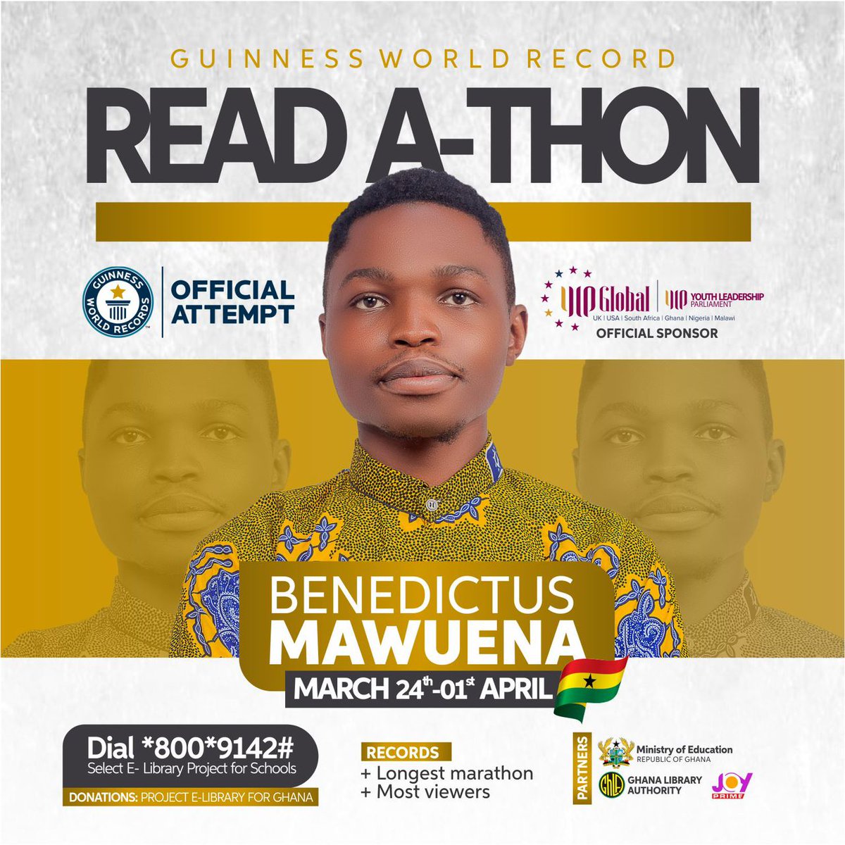 de_benmawl's tweet photo. It is time to be educated 🔥🔥🔥🔥🔥🔥
Mohbad twene Jonas scanty Guinness world record Tyler Perry
#guinnessworldrecords2024
#mawuenabenedictusreadathon
#readwithmawuena
#Guinnessbooksofrecords
#mawuenareadmania
#UnitedShowbiz https://t.co/pagWgRNNOH