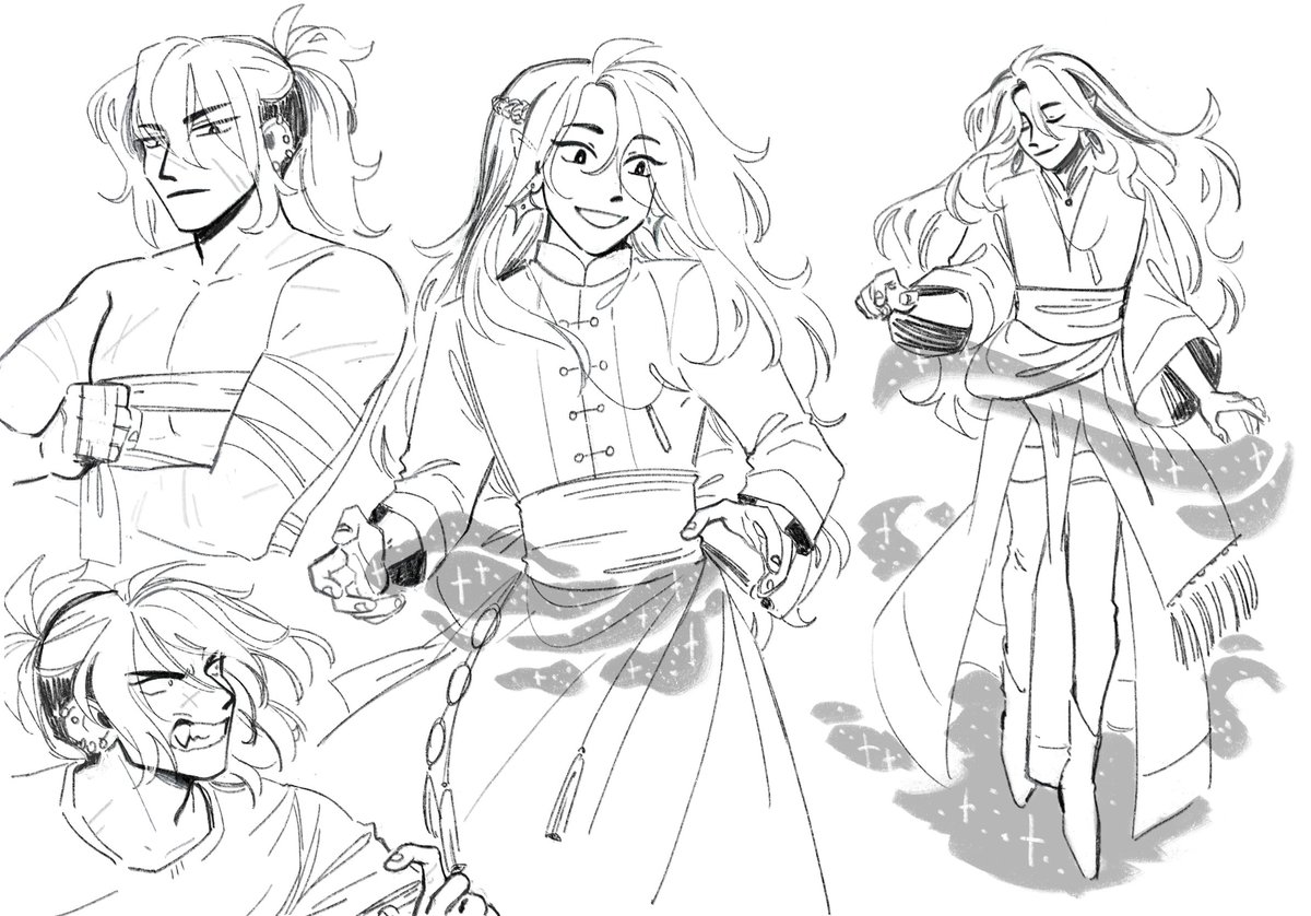 sketchdump! was on a trip last week so didn't get as much drawing done as i would have liked but here's some from the last few days! 