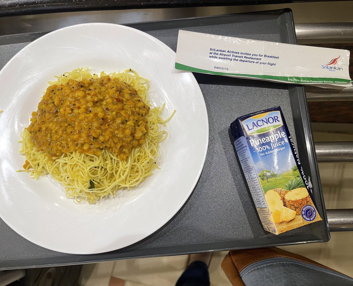 dreamline2012's tweet photo. @flysrilankan shame on you!
Flights are delayed and cancelled everyday from Colombo. You are another reason to loose tourists @tourismlk 
Very pathetic service at transfer desk!
Flight at 12:15 delayed till 3pm and you give this lousy breakfast instead of lunch!🤦‍♀️ https://t.co/Sq814OQusB
