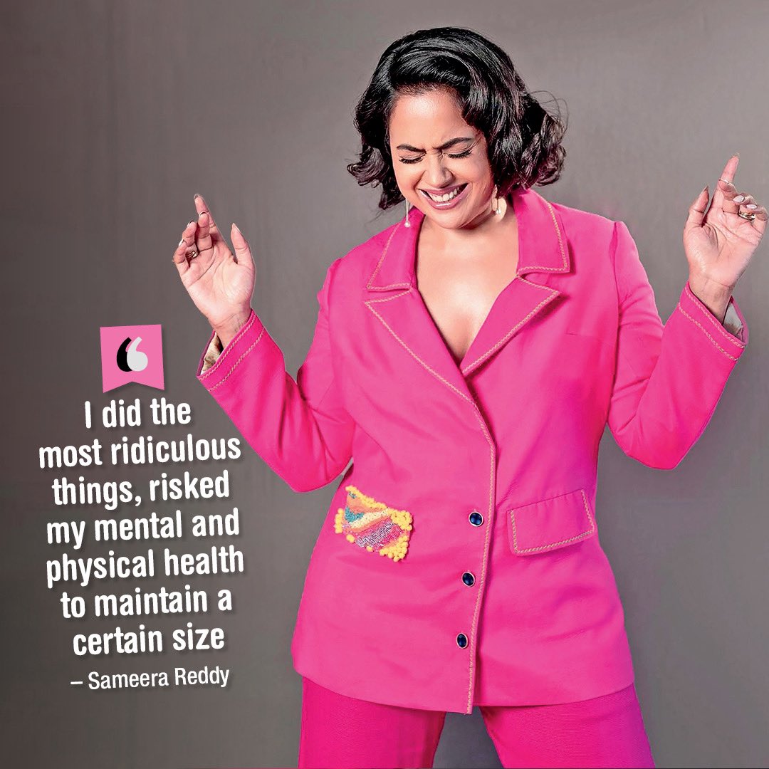 .@reddysameera shares her experience with extreme measures to maintain her appearance and the impact it had on her mental and physical health  Read: shorturl.at/aepxz #SameeraReddy