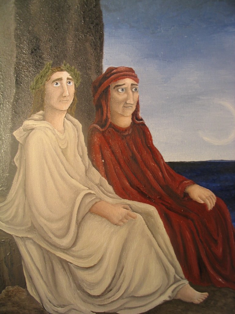 dante and virgil on deviant art