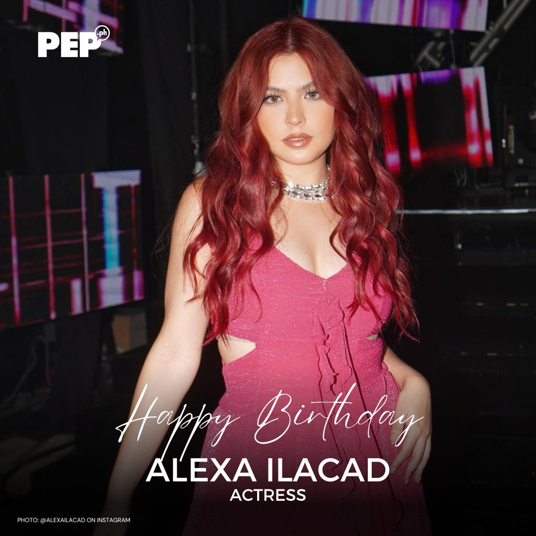 Happy birthday to the talented and gorgeous Alexa Ilacad! For more celebrity news and updates, visit pep.ph!