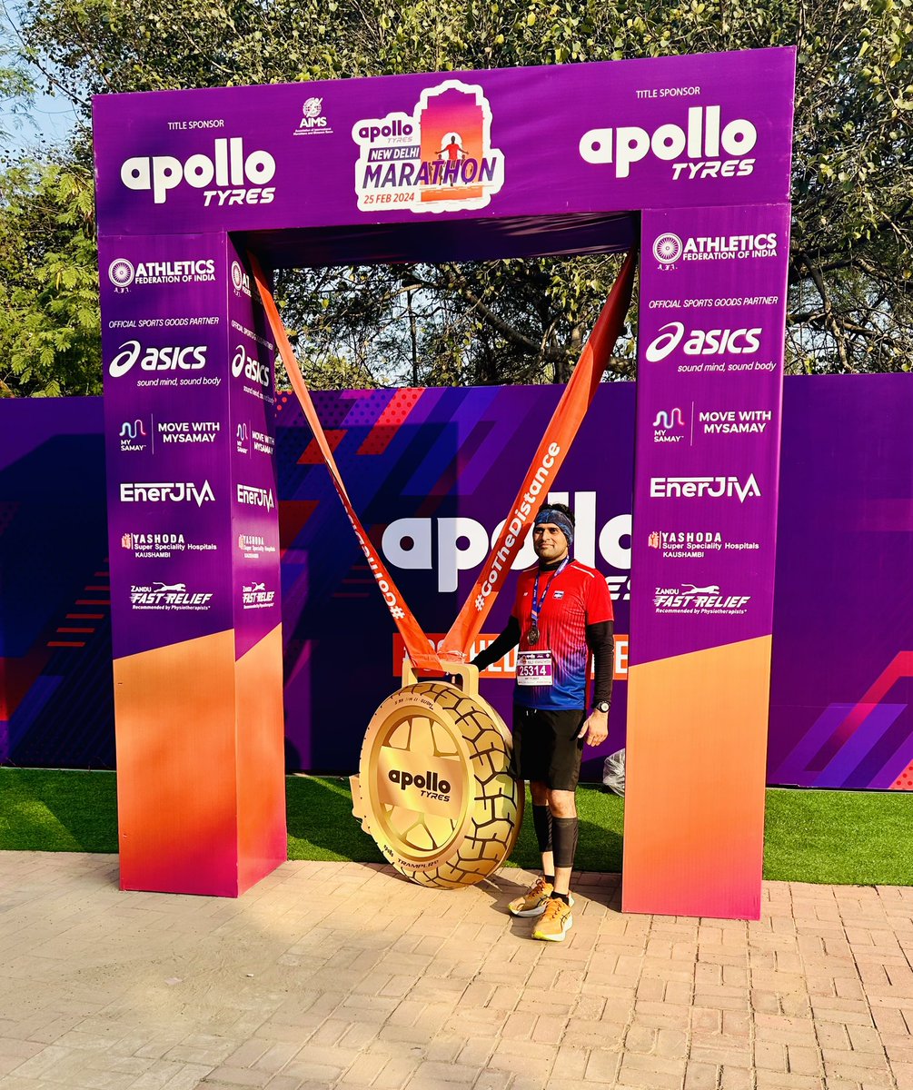 Morning Run
#PB in HM 1:50:10 
Apollo New Delhi Marathon 2024

#Nebsports #ApolloTyres #ATNDM #GoTheDistance #Apollo #NewDelhi #Runners #DelhiRunners #RunningMotivation #Run #CapitalCity