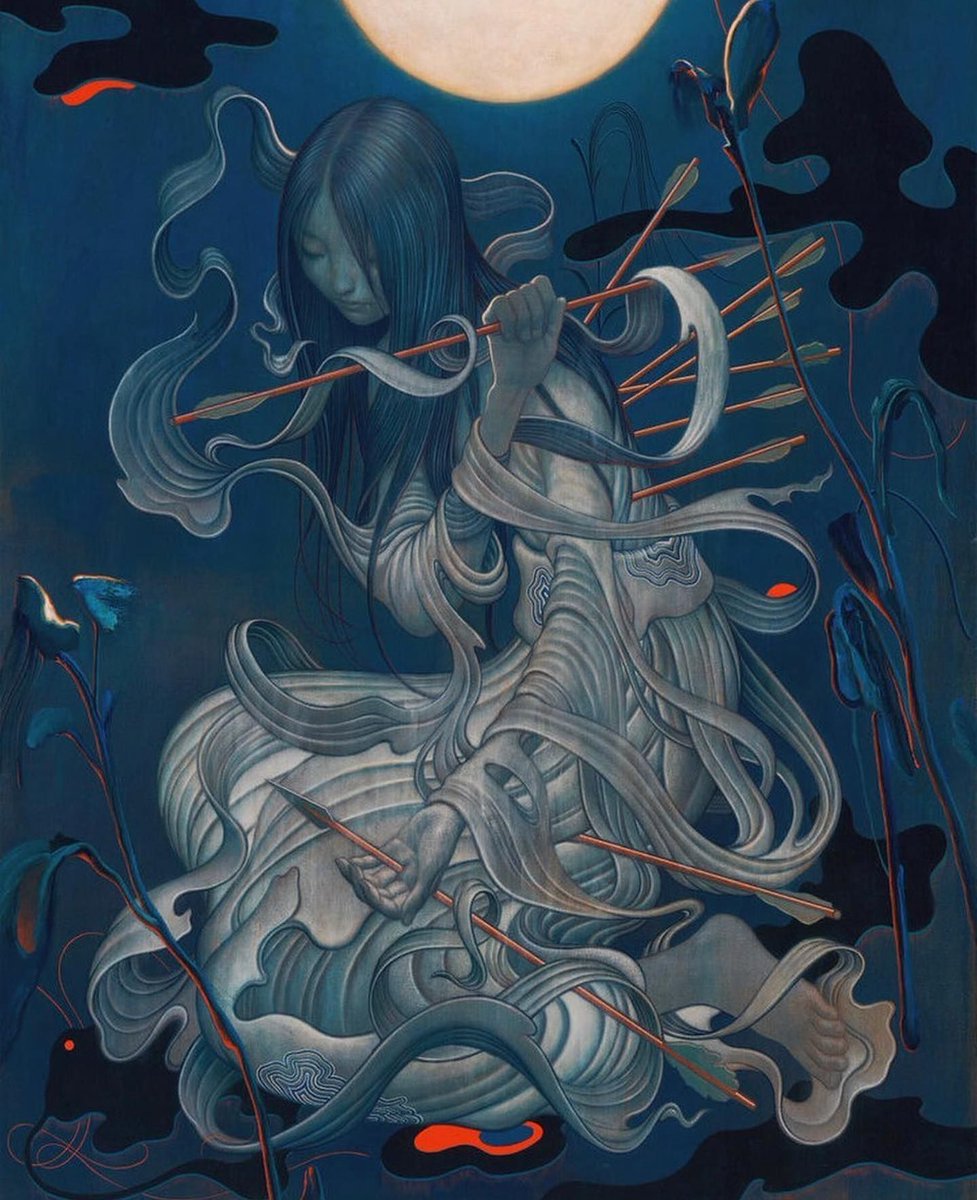 This has such a calming vibe. Love this piece by @JamesJeanArt via jamesjean_archive.

#beautifulbizarre