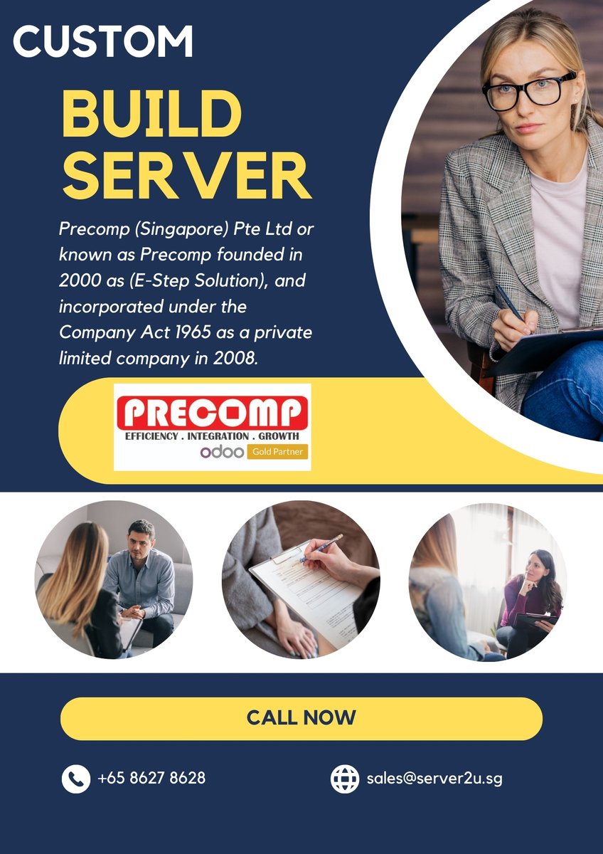 S61053Sg's tweet image. Precomp Singapore offer wide range of Servers Option and Enterprise One Stop Solution. Elevate your business with custom-built servers in Singapore!Explore at server2u.sg for tailored tech excellence. #CustomServers #SingaporeTech