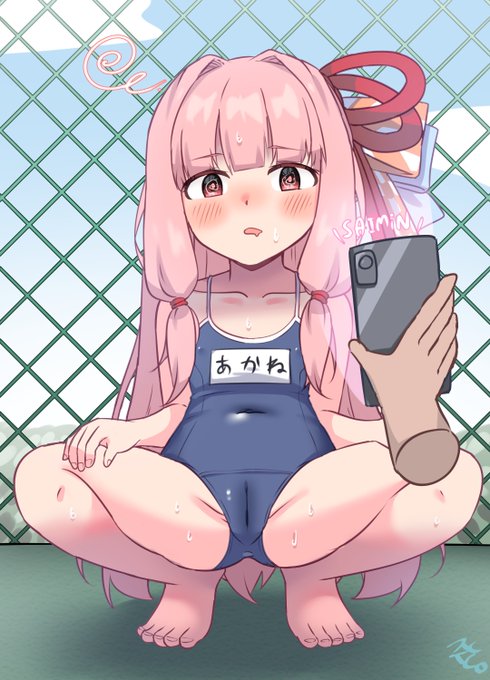 (R18エロ/コッショリ)
スク水催眠エロ蹲踞茜ちゃん 