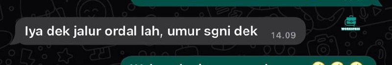 Work! Barusan aku dikabari temenku dia ketrima kerja jalur orang dalam, rasanya pengen banget kayak dia, tapi aku sadar, aku tidak sepower dia. 🥺🥺 kasih semangat dong