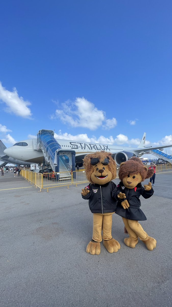 Leo’s returned at our static display but not alone! Welcome Leonette 🦁
