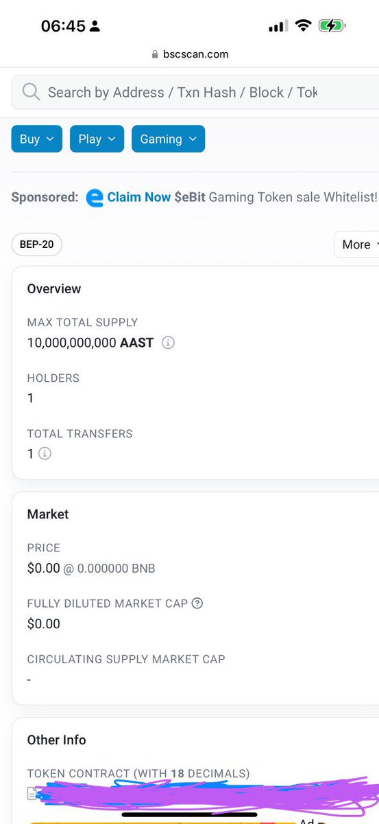 AAS TOKEN IS LIVE ON BINANCE SMART CHAIN GETTING READY TO BE LISTED IN A GLOBAL EXCHANGE IN FEW DAYS #BSC #MetaMask #PancakeSwap #coinmarketcap #CoinGecko #MEXC