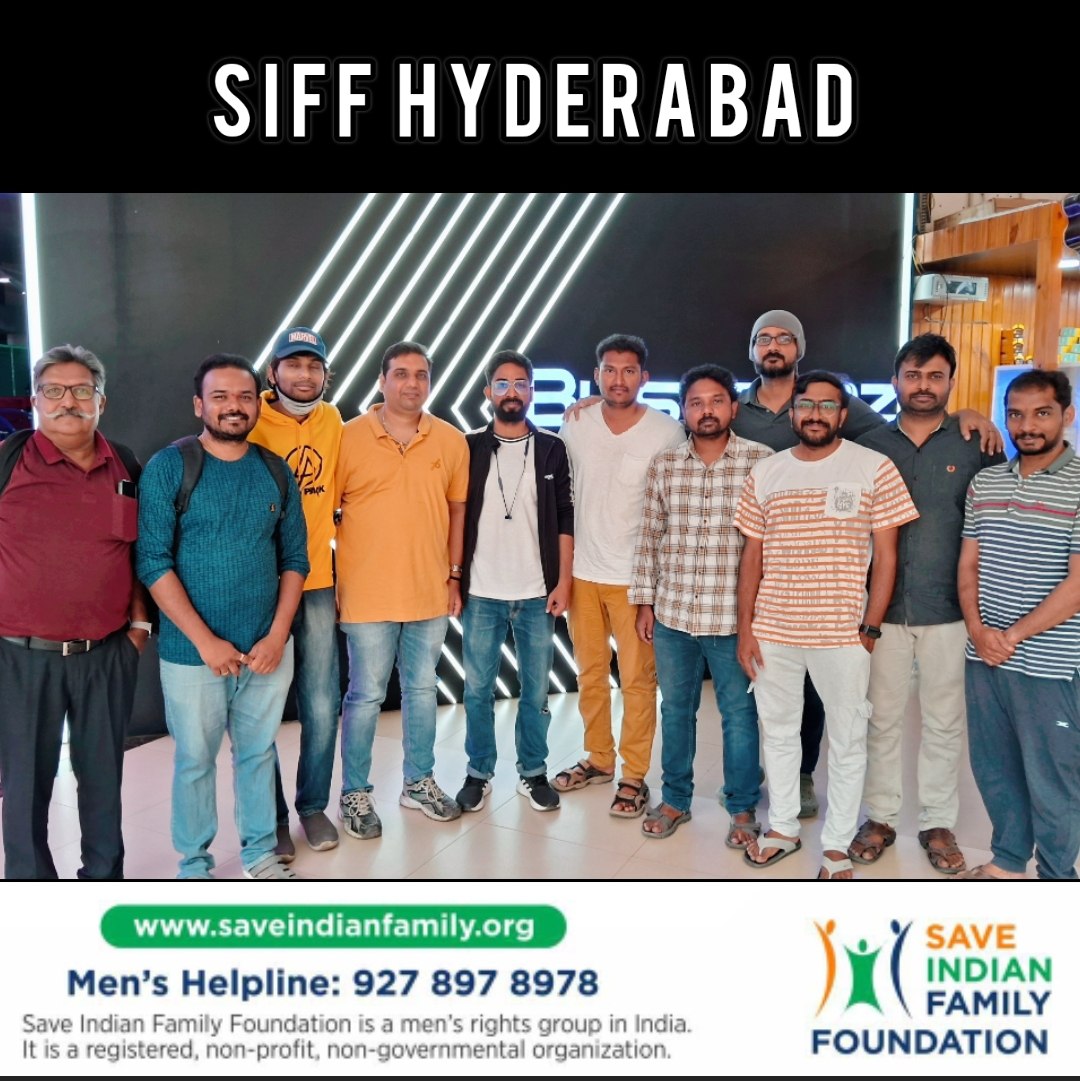 SIFF weekly meeting at Hyderabad #MenToo #MensLivesMatter