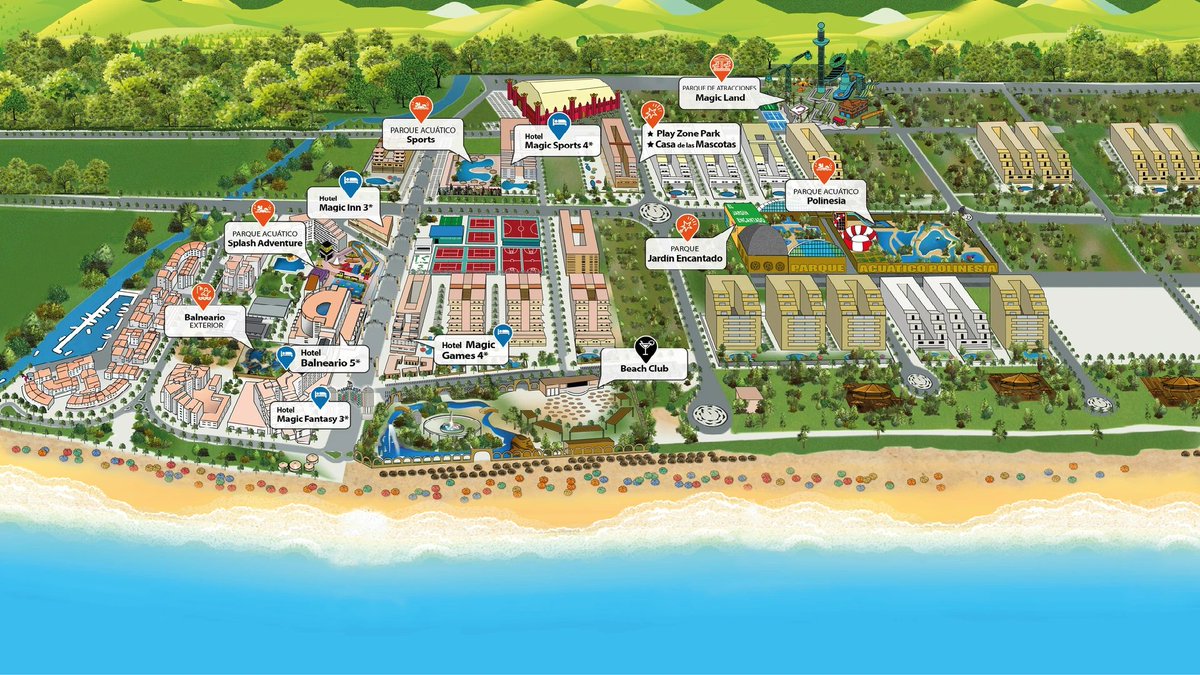 Ya han comenzado las obras de remodelación de <a href="/MagicWorld_ES/">Magic World®</a>, el nuevo Marina D'Or tras el cambio de dueños por #GrupoFuertes y <a href="/hoteles_magic/">Magic Hotel Group</a> 
El nuevo complejo turístico será muy sostenible, tendrá 1229 habitaciones y 5 restaurantes temáticos 
Reservas magicworldresort.com/es