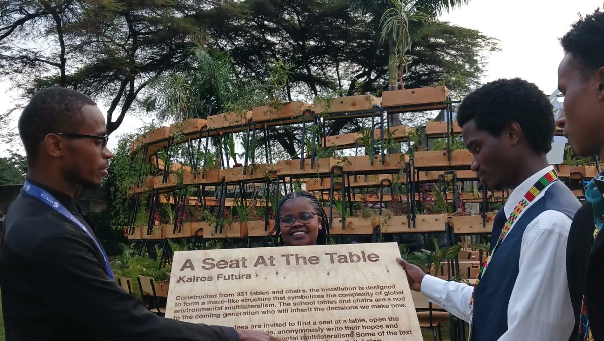 Yesterday, 24.02, marked the 1st day of the 20th Global Major Groups & Stakeholders Forum(GMGSF), which offers a platform for representatives of MGS accredited to the UNEP to prepare positions, statements & inputs to the UNEA_6 process. 
Everyone deserves a seat at the table!