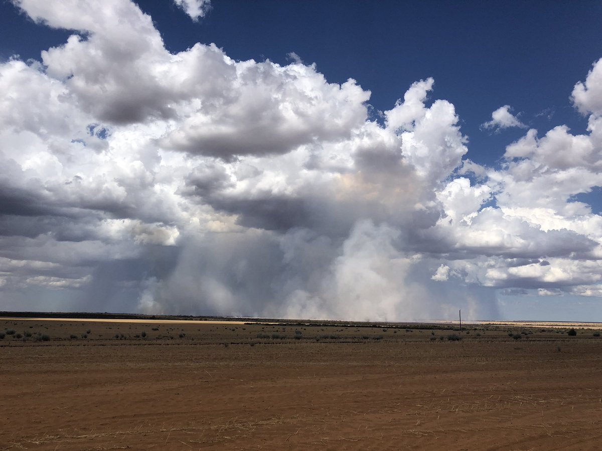 Dread. The rain clouds go around you. You look at the radar - there's no good inch. The neighbour down the road gloats about their falls. While a fire burns off in the distance. The sun comes out after the storm with not a drop of rain for yourself. #wellbeing #climateimpacts