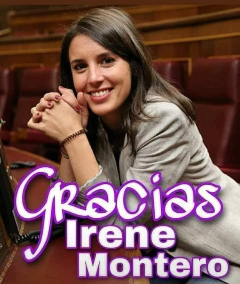 #SoloSiEsSi
Gracias @IreneMontero x poner tu cuerpo, tu cara, x tu convicción, x poner x encima de todo tu bienestar a cambio de los derechos y los avances feministas‼️
💜 GRACIAS ❤️💛💜
No Estás Sola‼️
#YoConIreneMontero
#YoConPodemos
#SoloSiEsSi
#SeAcabó
#SoloSiEsSi