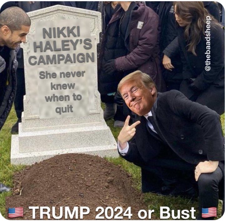 Where’s <a href="/NikkiHaley/">Nikki Haley</a> at now?? Hahahaha