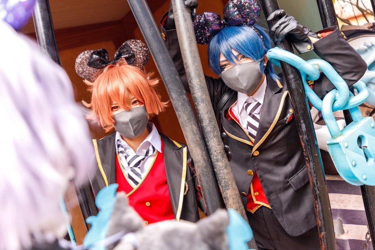 ⠀

【cos / twst】
「エペル！笑ってないで、ここから出るのを手伝ってくれよ！」

♥️<a href="/reito_rre/">黎人</a> 
♠️<a href="/kaya_0s/">ｶﾔｼﾏさん家のﾚｵくん。</a> 
🍎 <a href="/hrh_sbxx/">ひろはｻﾝ</a> 

#Dハロ仮装2022
#Dハロ仮装
#ツイステ仮装