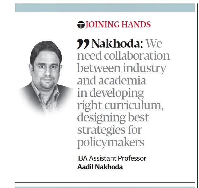 Appearing in <a href="/etribune/">The Express Tribune</a> today: #industry #academia #research #collaboration