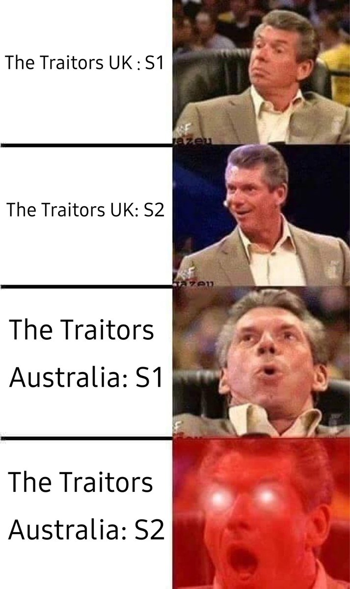My verdict so far <a href="/TheTraitorsUK/">The Traitors UK</a> <a href="/TheTraitorsAU/">The Traitors Australia</a> after 4 seasons binged. Next up, <a href="/TheTraitorsUS/">The Traitors US 🗡</a> #TheTraitors