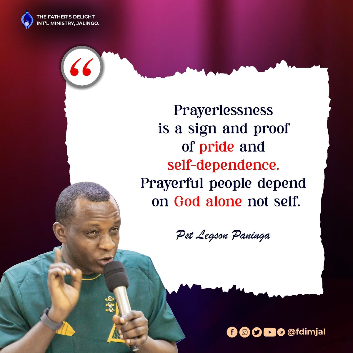 fdimjal's tweet image. #PstLegsonPaninga  #February2024ThanksgivingSundayFDIMJalingo #FirstService #2024OurYearOfDivineHelp