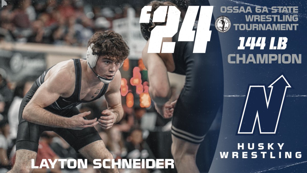 Congrats to Layton Schneider on winning & also being named Outstanding Wrestler of the 2024 OSSAA 6A State Wrestling Championship at 144 lbs! #HuskyNation #uN1ty @huskywrestle @ENHSWrestling