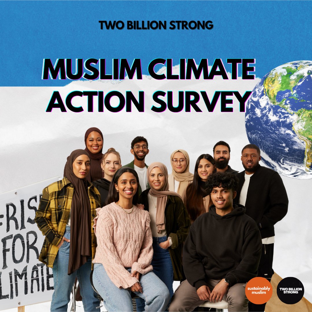 Join our Muslim Climate Action Survey 🌿 your insights will help us understand how we can better promote climate action within our community (Takes 2 mins ✅) forms.office.com/r/VDwy0kLv3V #survey #muslim #climateaction #climatechange #retweet #share #environment