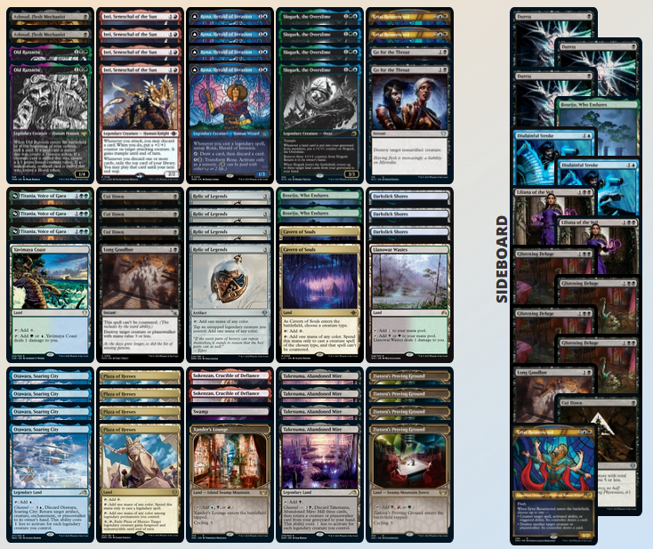 Leverkraft's tweet photo. Top 8ed all three RCQs I have played Slogurk this season including two "finals" losses. UW Control feels like a good matchup, Convoke matchup is way better than I thought, and I have never lost to a bat deck. Looking forward to playing 68 cards. @fireshoes https://t.co/AbuaWbwz2Z