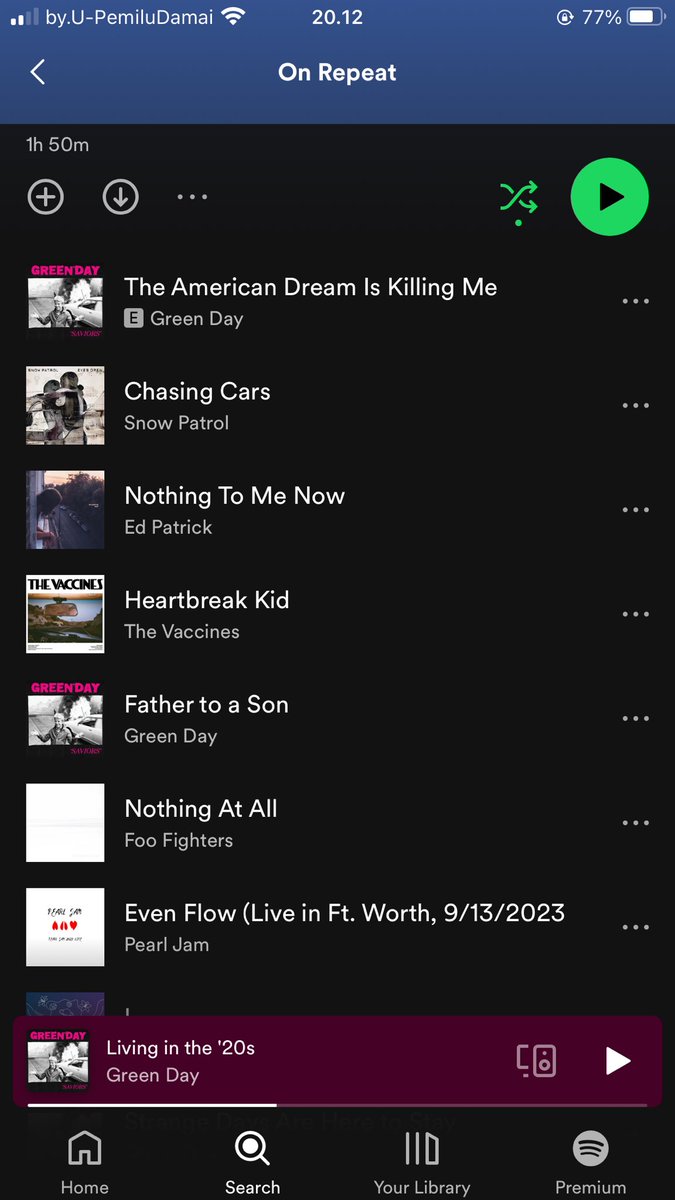 indrasaurus's tweet image. Me vs my on repeat