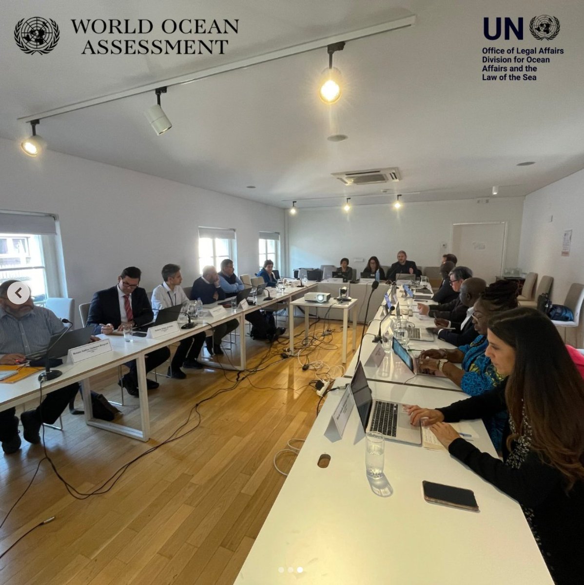 Coordinating authors of the IPCC for Oceans 3rd cycle (World Ocean Assessment III - WOA) for 2019-2025 just met in Lisbon.

CIL Senior Global Fellow and ACOPS Chair, Dr Youna Lyons is one of them 🙌 for the governance section. Thank you @undoalos, #Portugal, and @OceanoAzulF!