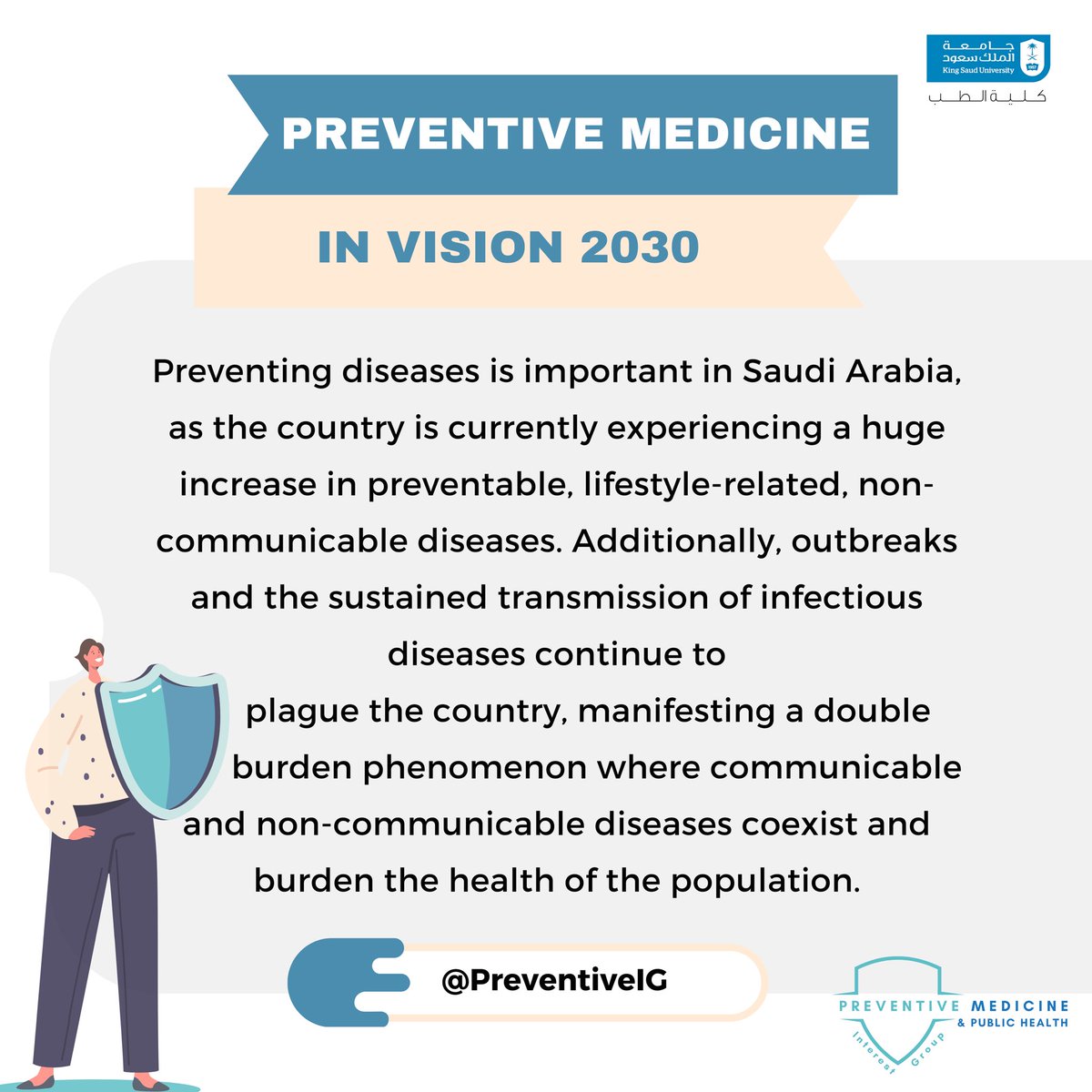 Public_HealthSA's tweet photo. 🔰PM in vision 2030
#SBPM #PMPHIG https://t.co/3pAWoR3nn8