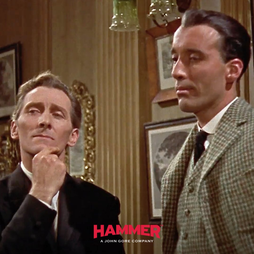 #CaptionThis 🤔

#TheHoundOfTheBaskervilles #PeterCushing #ChristopherLee #HammerFilms #HammerHorror #SundayFunday