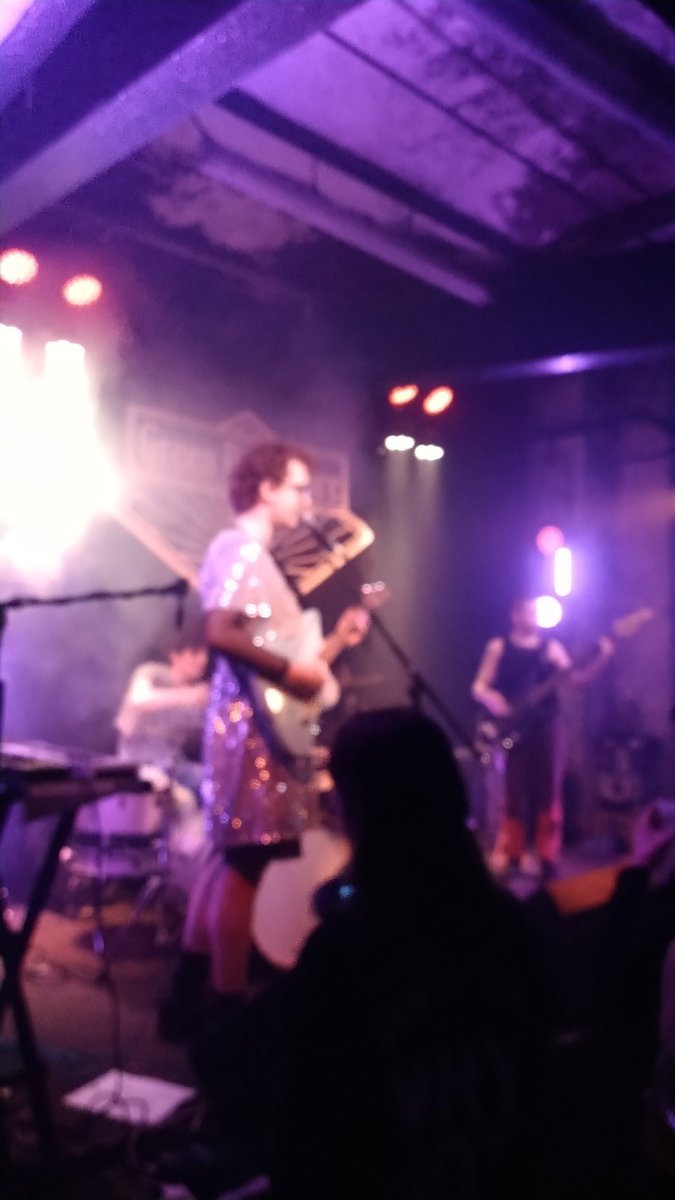 kazuya3162's tweet image. I never mentioned it but @SlimyBench were a great opener! When I saw them before the concert I just thought it was a group of friends who went to it together and then it was just 'oh they're the support band! 😅'