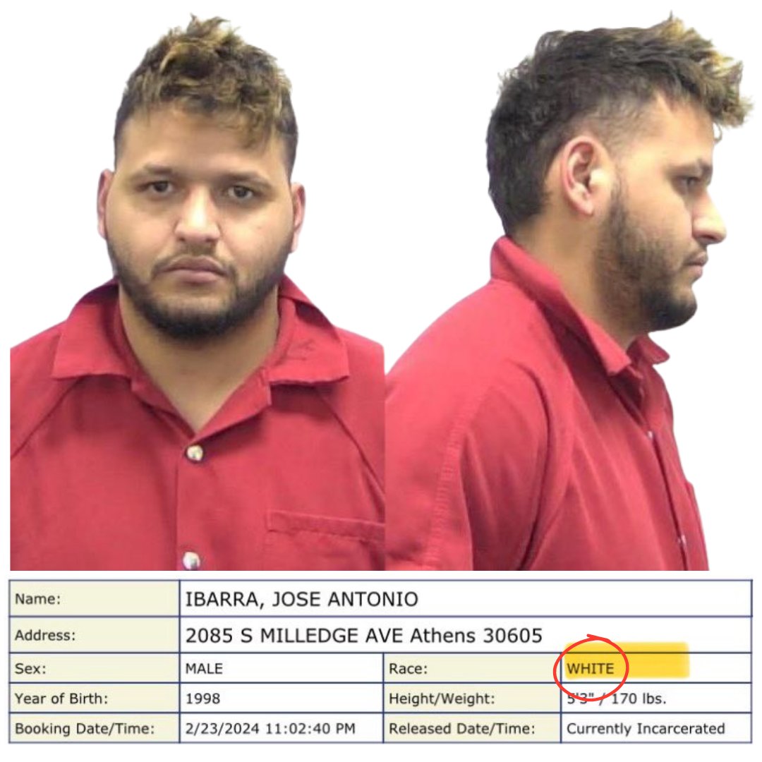 Why is law enforcement listing hispanic illegals as 'white'?