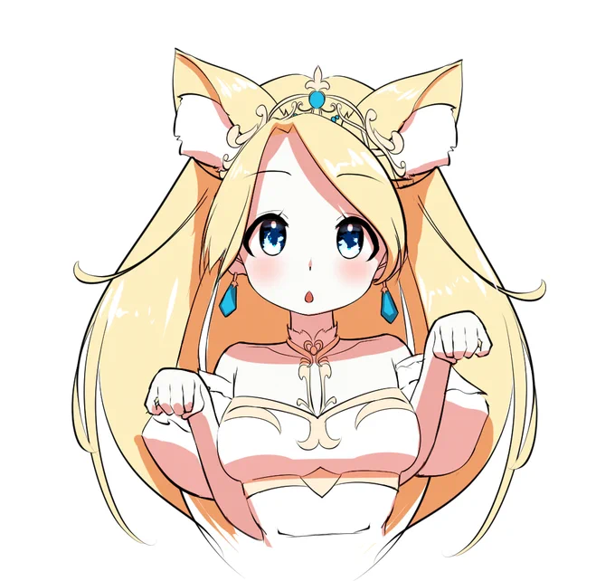 猫耳だった!ソフィ#神々これくしょん#ラリューンFA祭り 